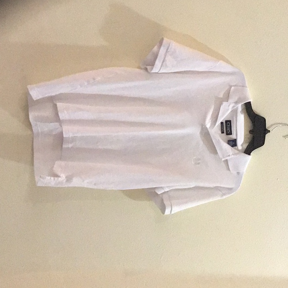 White Mens Chaps Shirt